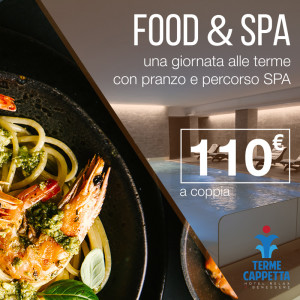 food and spa percorso benessere e pranzo alle terme