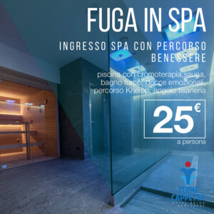 fuga spa ingresso percorso spa