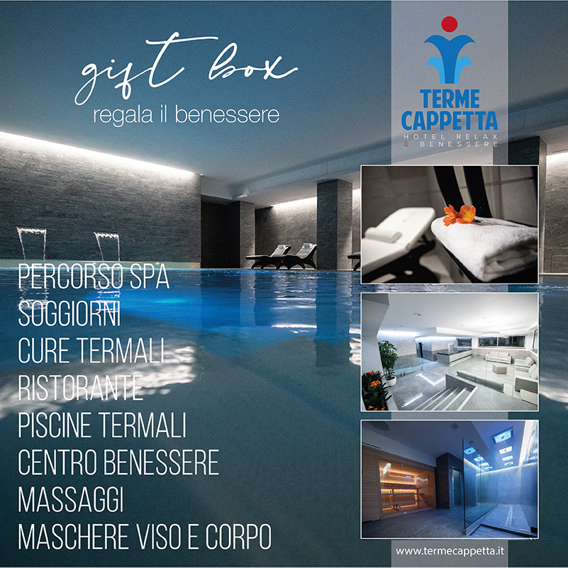 buono regalo gift box vouxher centro termale centro benessere spa