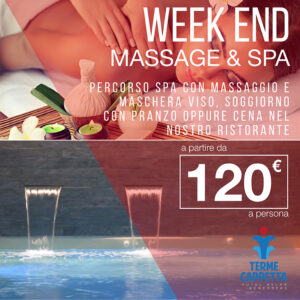 Week End in centro benessere a contursi con massaggio