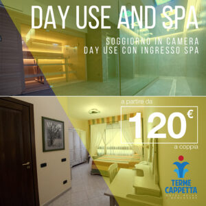 camera day use e percorso spa
