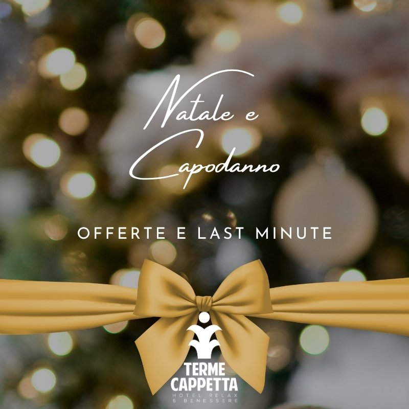 offerte di Natale terme cappetta